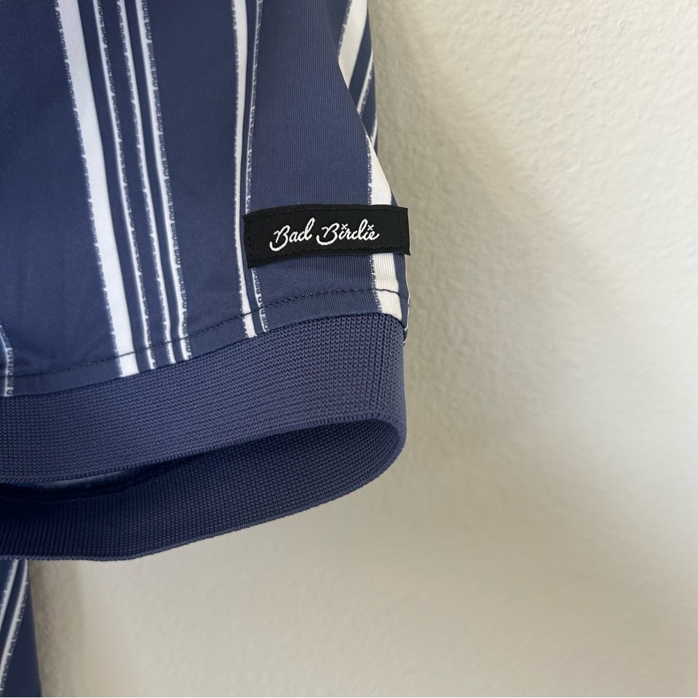 Bad Birdie Winning Streak Polo Mens XL Cobalt Blue Golf Performance NWT - Picture 3 of 5